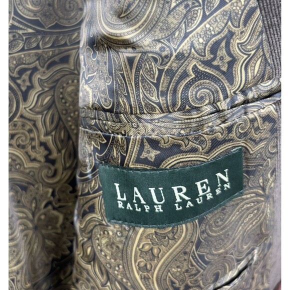 NWT Lauren Ralph Lauren Men’s Corduroy Blazer/Sports Jacket Brown Size 42R - Picture 5 of 10